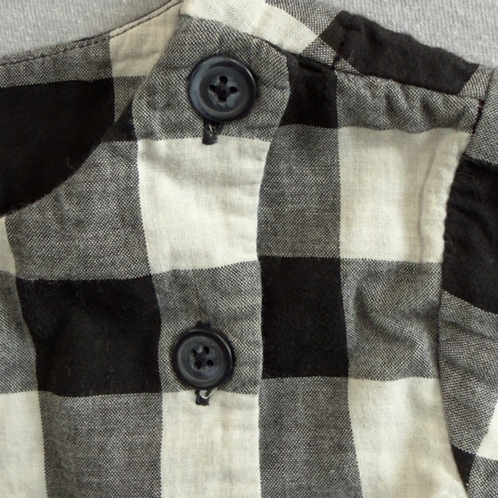 Tea Collection Plaid Flannel Dress‎ & Bloomers Set 12-18 Months Outfit - Picture 8 of 13